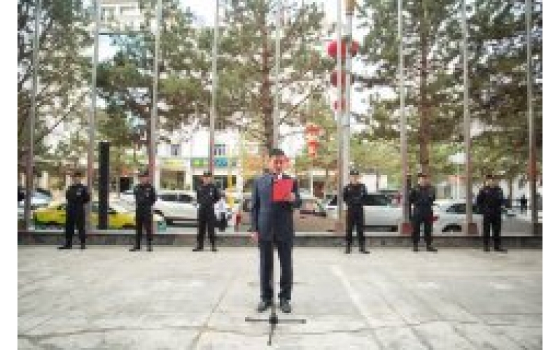 慶賀祖國70華誕，野馬集團舉行升旗儀式！